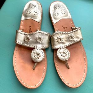 Platinum Jack Rogers Sandals